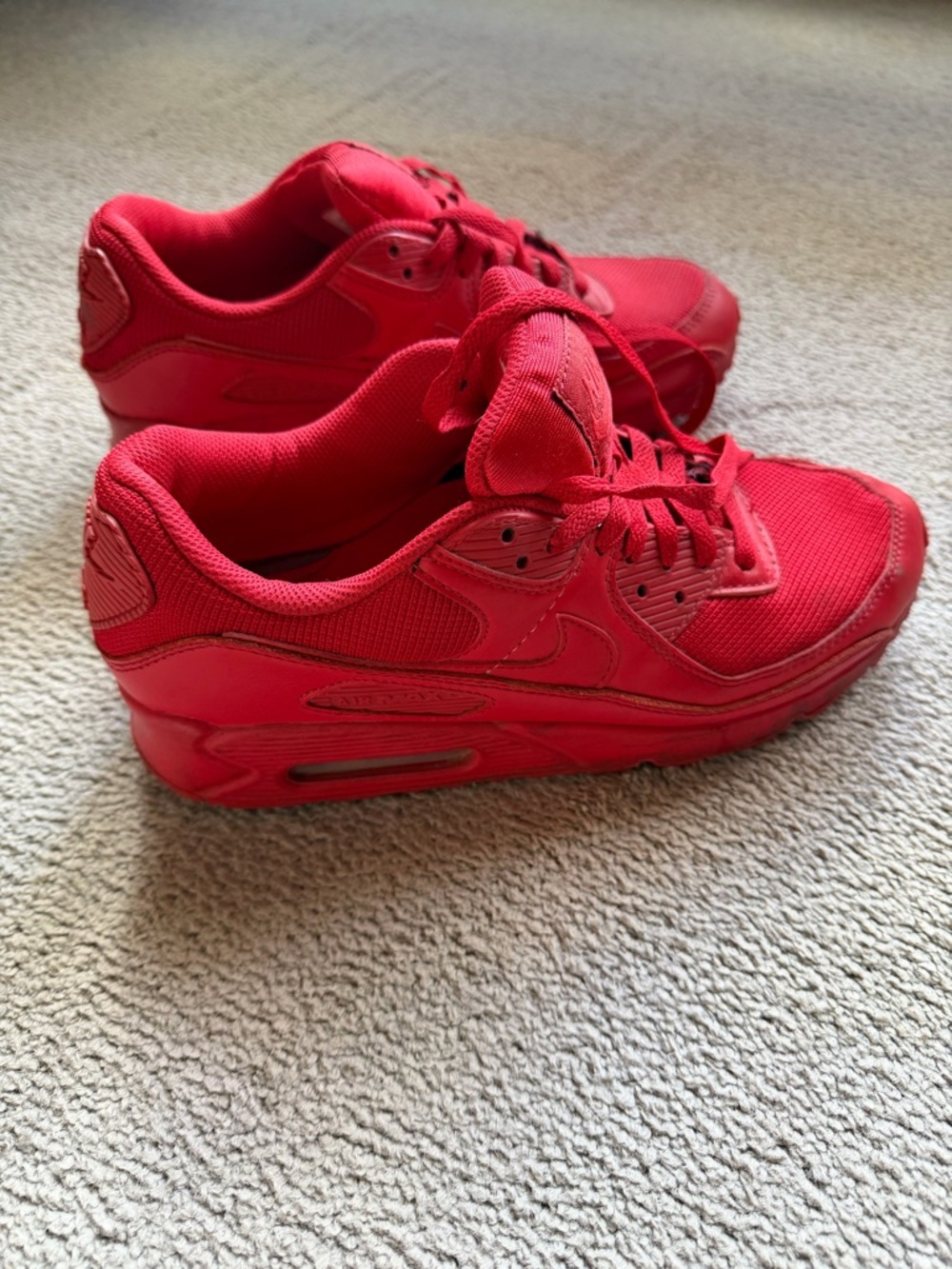 Men’s Nike Air Max All-Red Sneakers